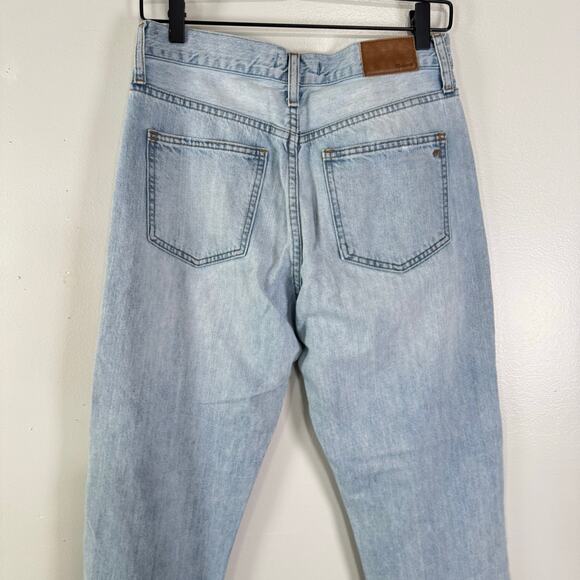 Madewell Light Blue Straight Leg Jeans - Picture 7 of 13